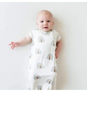 Kyte BABY Aloe Rainbow Sleep Sack Size Small Unisex